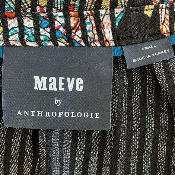 Maeve by Anthropologie | Madeira  Burnout Blouse Size Small - Picture 8 of 9